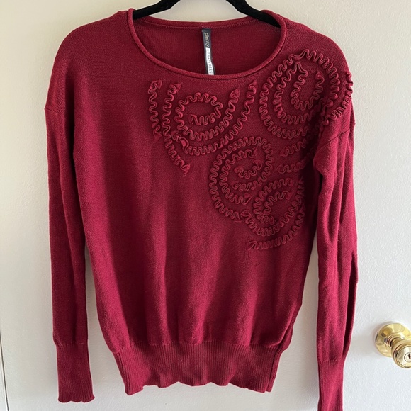 Anthropologie Plenty by Tracy Reese Red Sweater - Picture 12 of 12